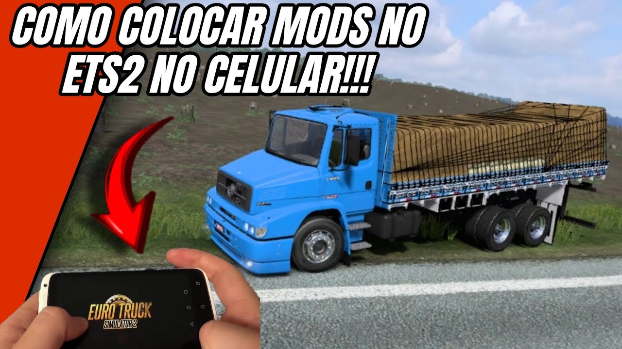 EURO TRUCK SIMULATOR 2 - COMO COLOCAR MODS PELO CELULAR 2025 1.53 #geforcenow #ets2 #mobile #dica