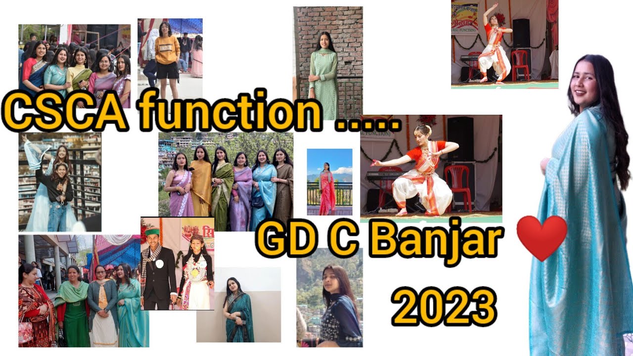 CSCA function 2023 ......GDC Banjar .❤️❤️. full enjoy ..#youtubeindia #collegelife #collegefunction