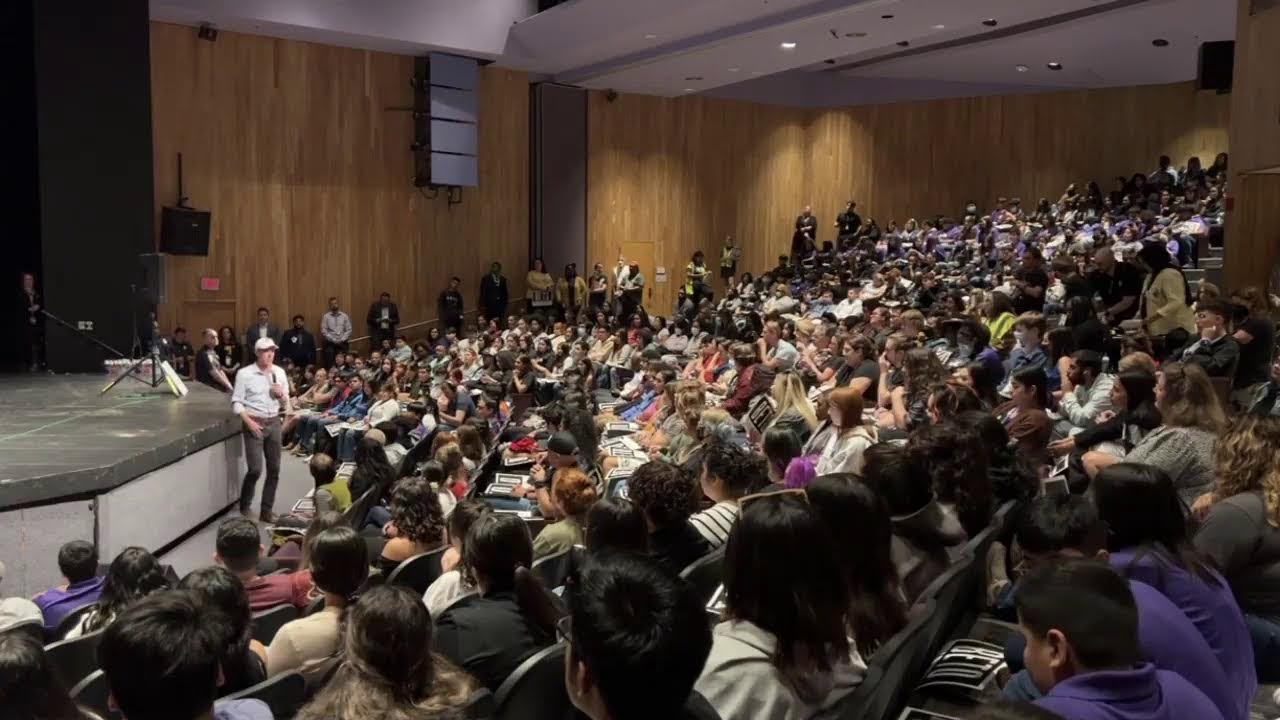 Packed house at El Centro College!