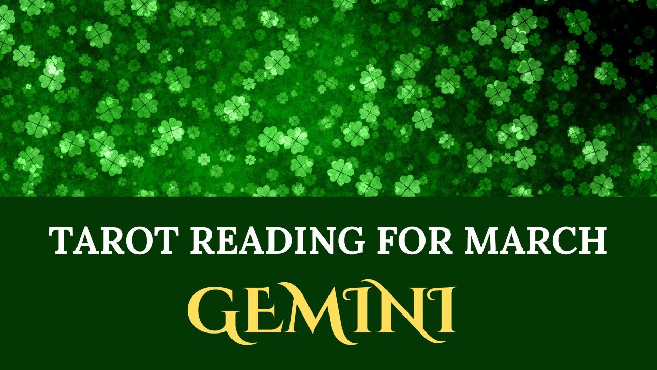 ✨❤️ Gemini Tarot Reading for March 2025 🌠 It&rsquo;s your Destiny!! 💫