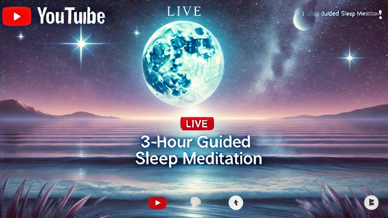 🔴 Live | Guided Sleep Meditation for Success | Time of Deep Relaxation & Positive Energy