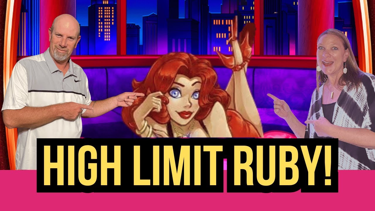 HIGH LIMIT Hot Red Ruby Rakes in Riches VGT Slot Machine at Winstar Casino