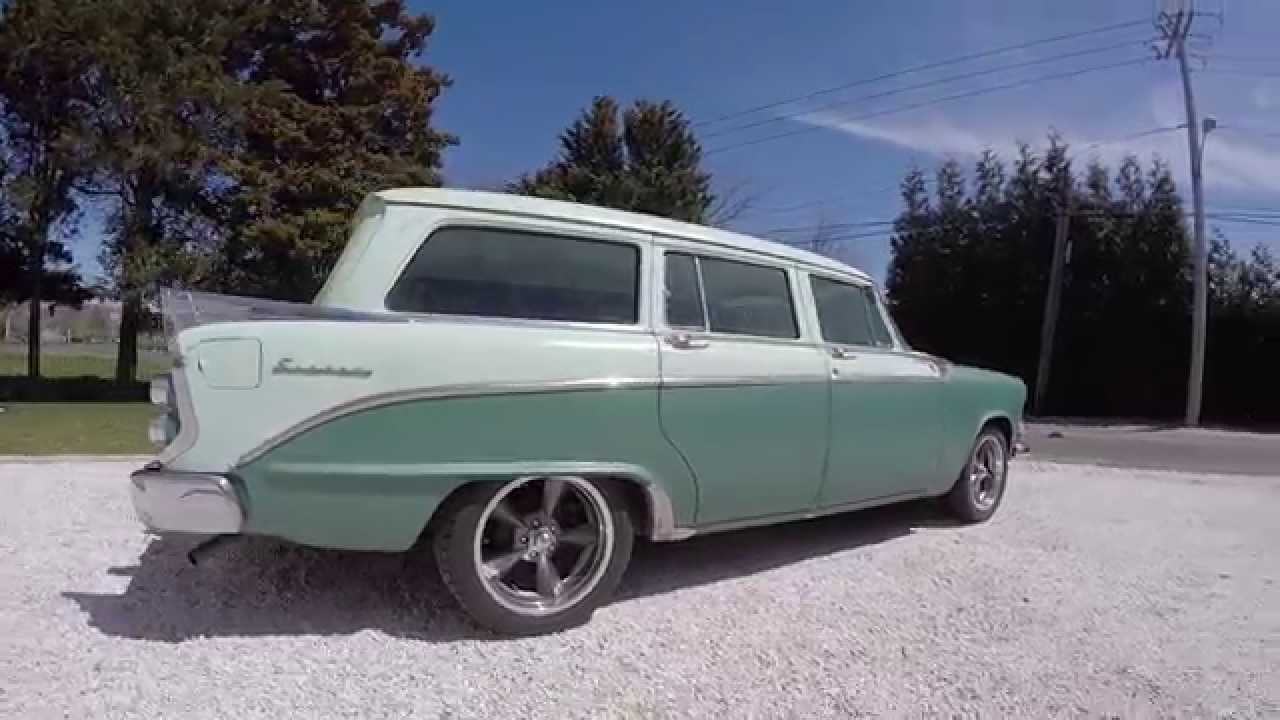 1956 Dodge Sierra Wagon For Sale~9 Pass~315~Push Button Trans~VERY ORIGINAL!