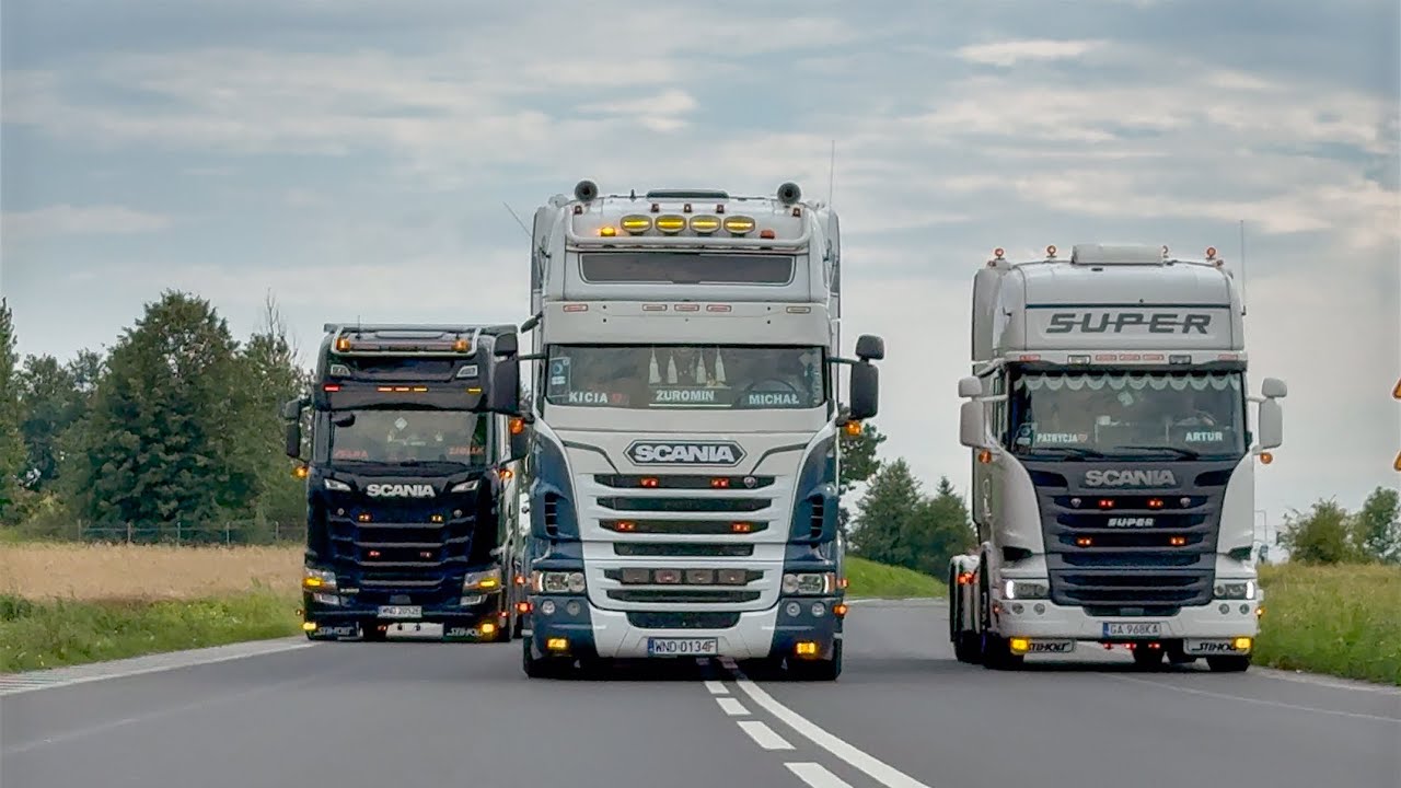 Rolka 3 pojazd&oacute;w z firmy Paszko Transport 