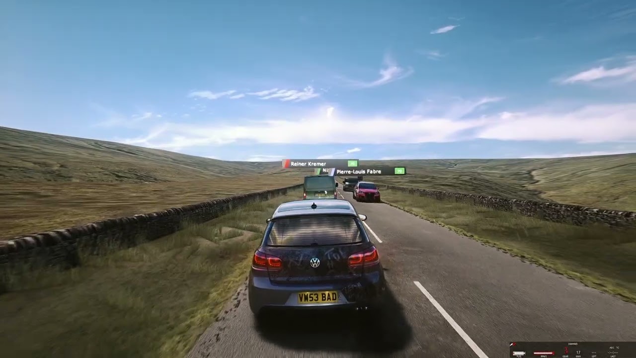 volkswagen golf MK6 GTD 690bhp | asetto corsa | moza r5 gameplay