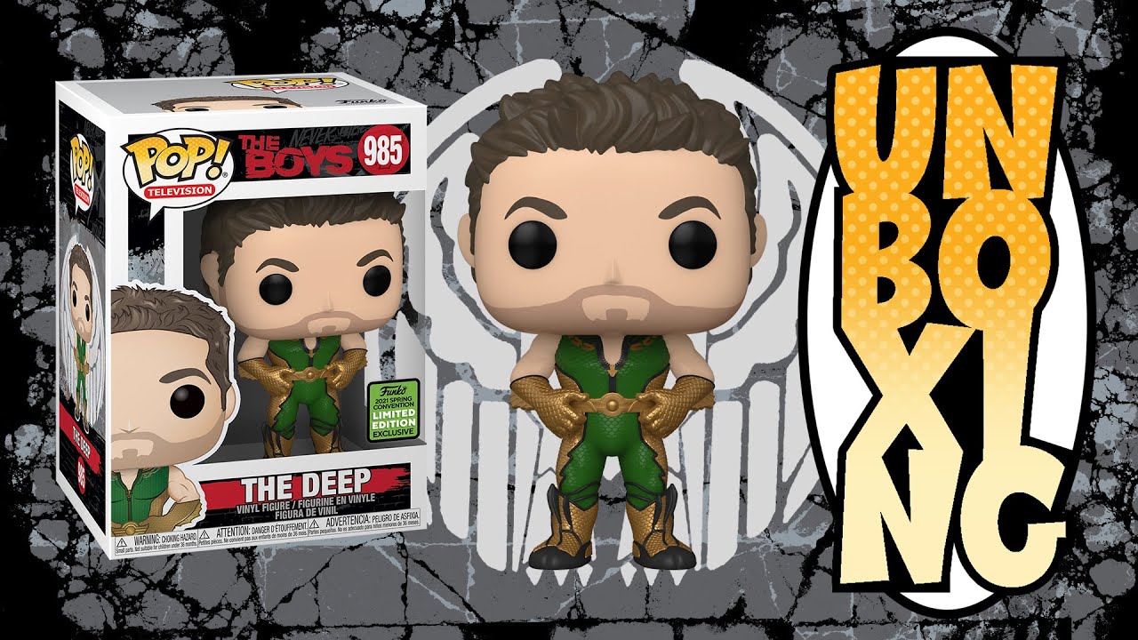Funko POP! The Boys - The Deep (2021 Spring Convention Exclusive) | Unboxing & Silent Review