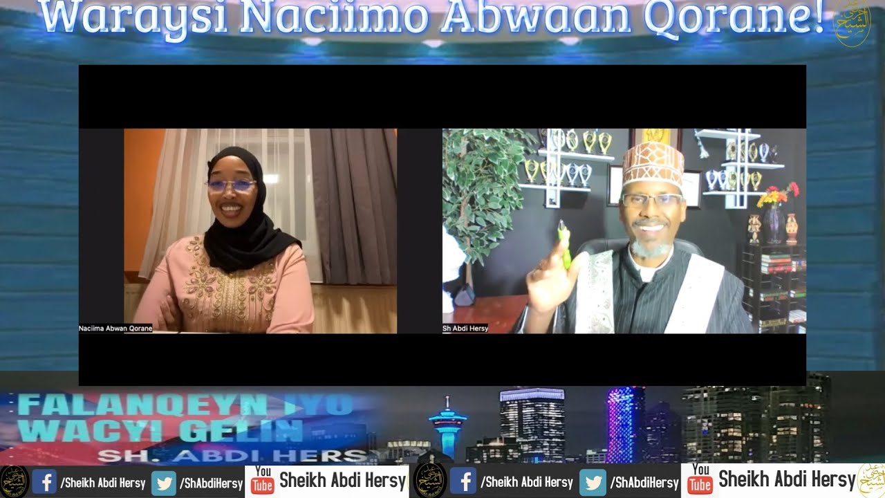 Wareysi Naciima Abwaan Qorane!