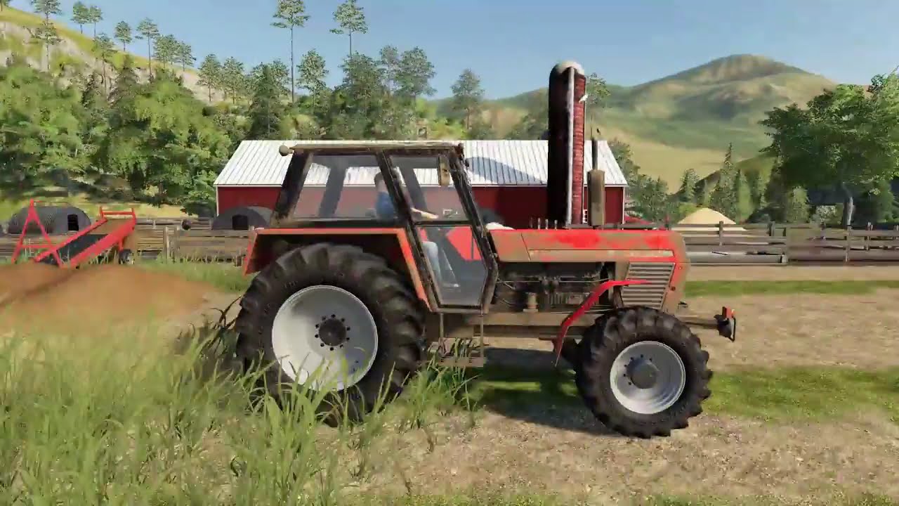 Tractor URSUS 1204 - tractor model and farm simulation in the lead role only Ursus | Traktory