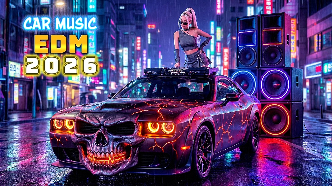🚗 TOP EDM Car Music Mix 2026 / 🔥 Bass Boosted / Night Drive & Gym #viral