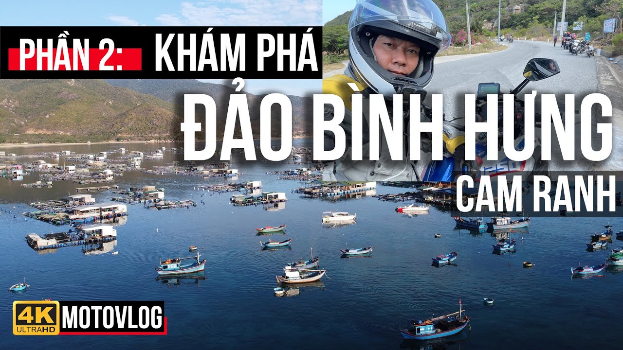 P.2 - MÔTÔ 3 NGÀY CUỐI TUẦN: KHÁM PHÁ ĐẢO BÌNH HƯNG - VĨNH HY - QUAY VỀ SÀI GÒN | BMW R1250GS