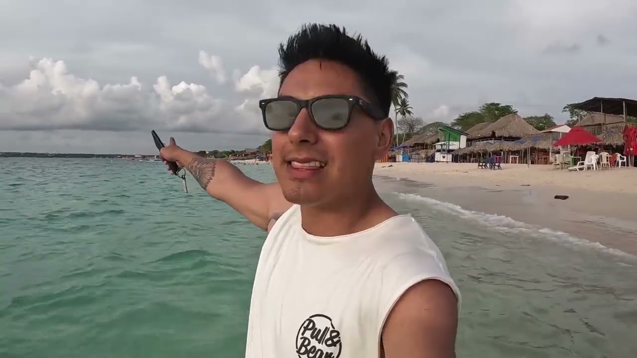 Isla Barú - Playa Blanca | Acampando en el Caribe Colombiano