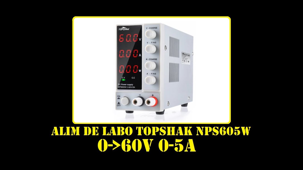 Cyrob : J'ai testé pour vous l'alim de labo Topshak NPS605W