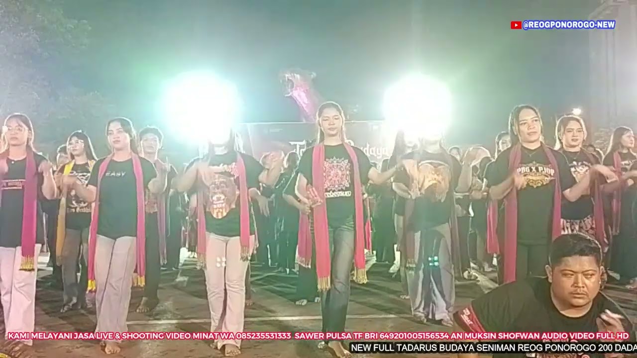 02 TADARUS BUDAYA SENIMAN REOG PONOROGO SE INDONESIA TARI JATHILAN 200 DADAK MERAK 200 JATHIL 100 BU