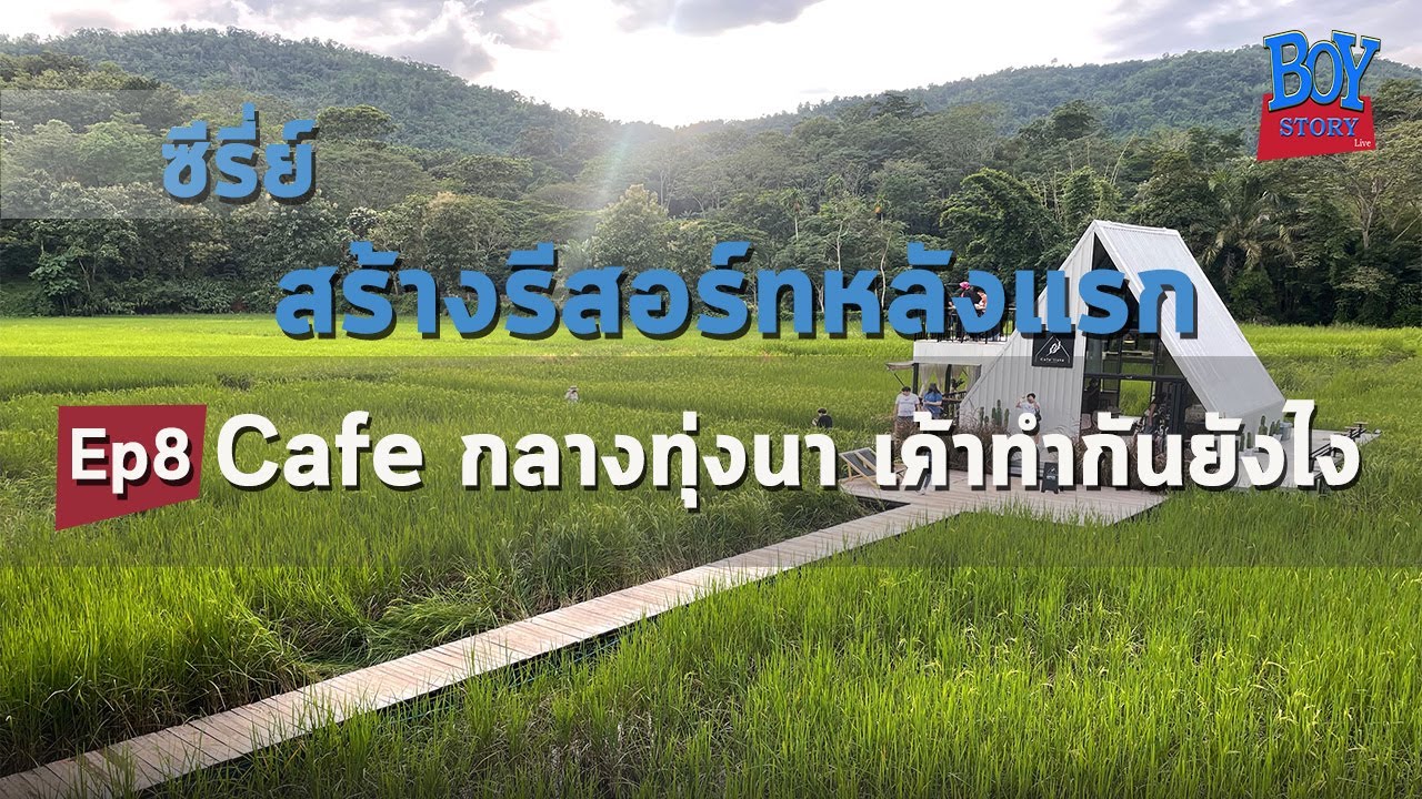 Cafe Lista ร้านกาแฟกลางทุ่งนา เค้าทำกันยังไง #Short