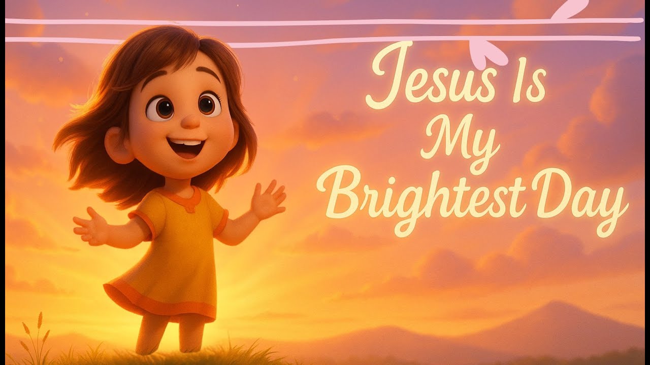 Jesus Is My Brightest Day | Fun Christian Worship Song for Kids