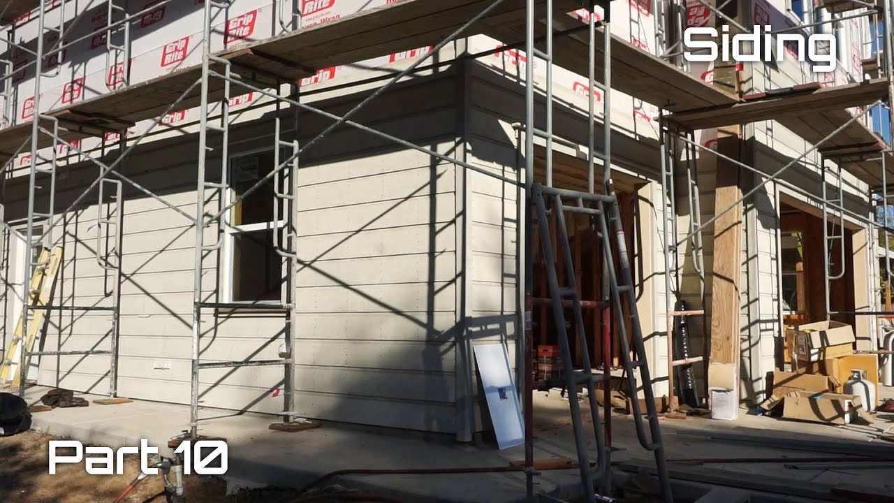 Huge Home Addition 10 - Siding