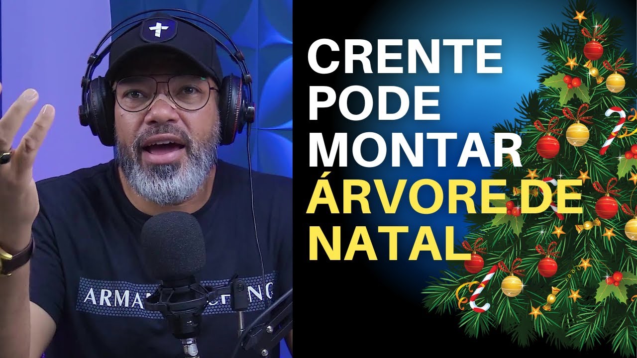 CRENTE PODE TER ÁRVORE DE NATAL EM CASA | PR PAULO NASCIMENTO | FALANDO DE BÍBLIA