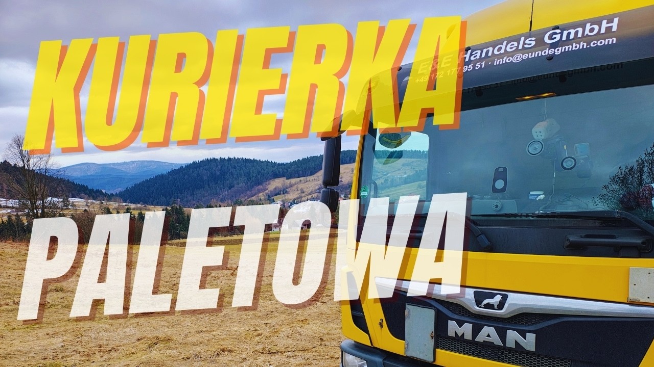 Miejska kurierka ciężarówką – palety, paleciak i dzień pracy kierowcy