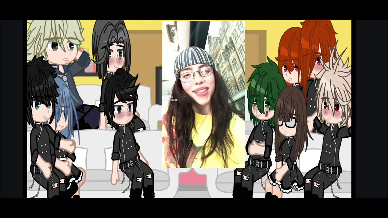 BKDK past class reacts to deku as Billie Eilish all parts (2x speed)