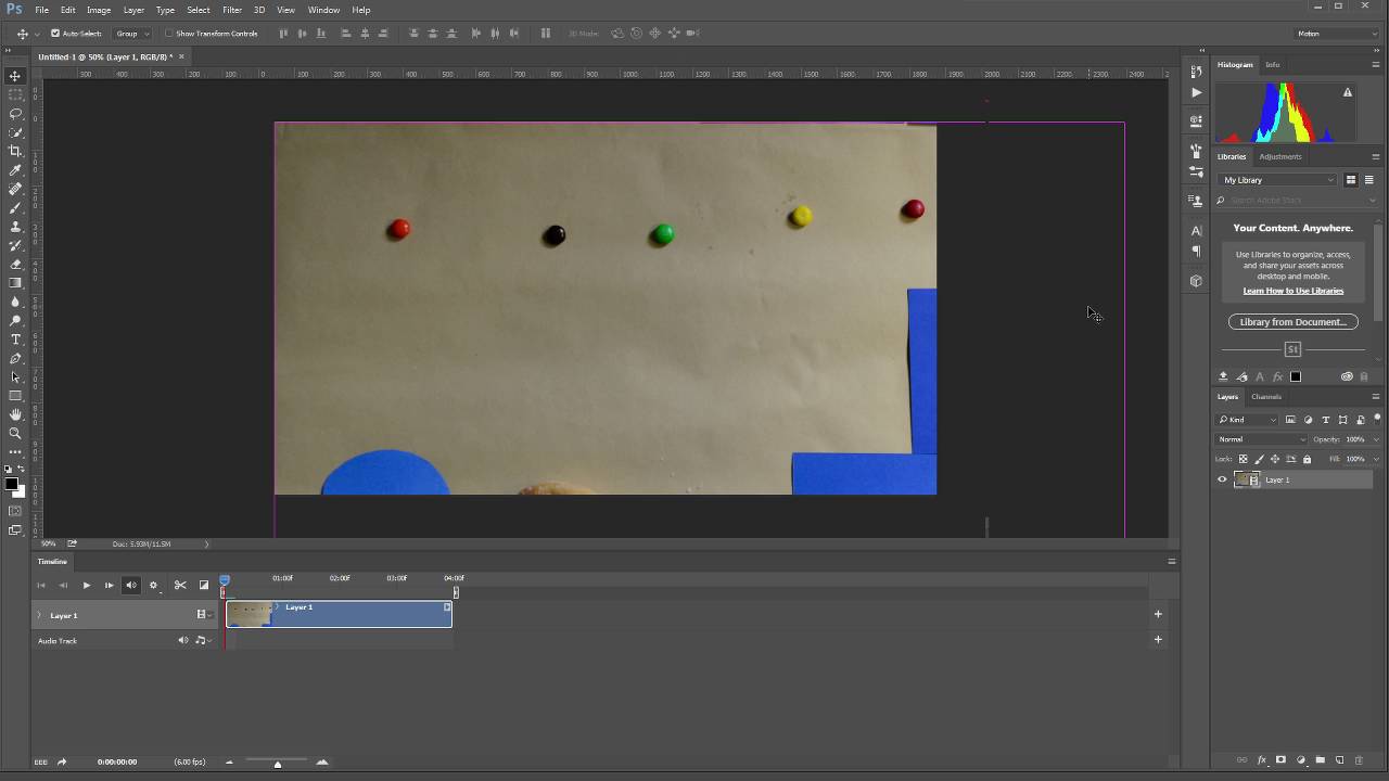 Making Stop Motion Video with Photoshop