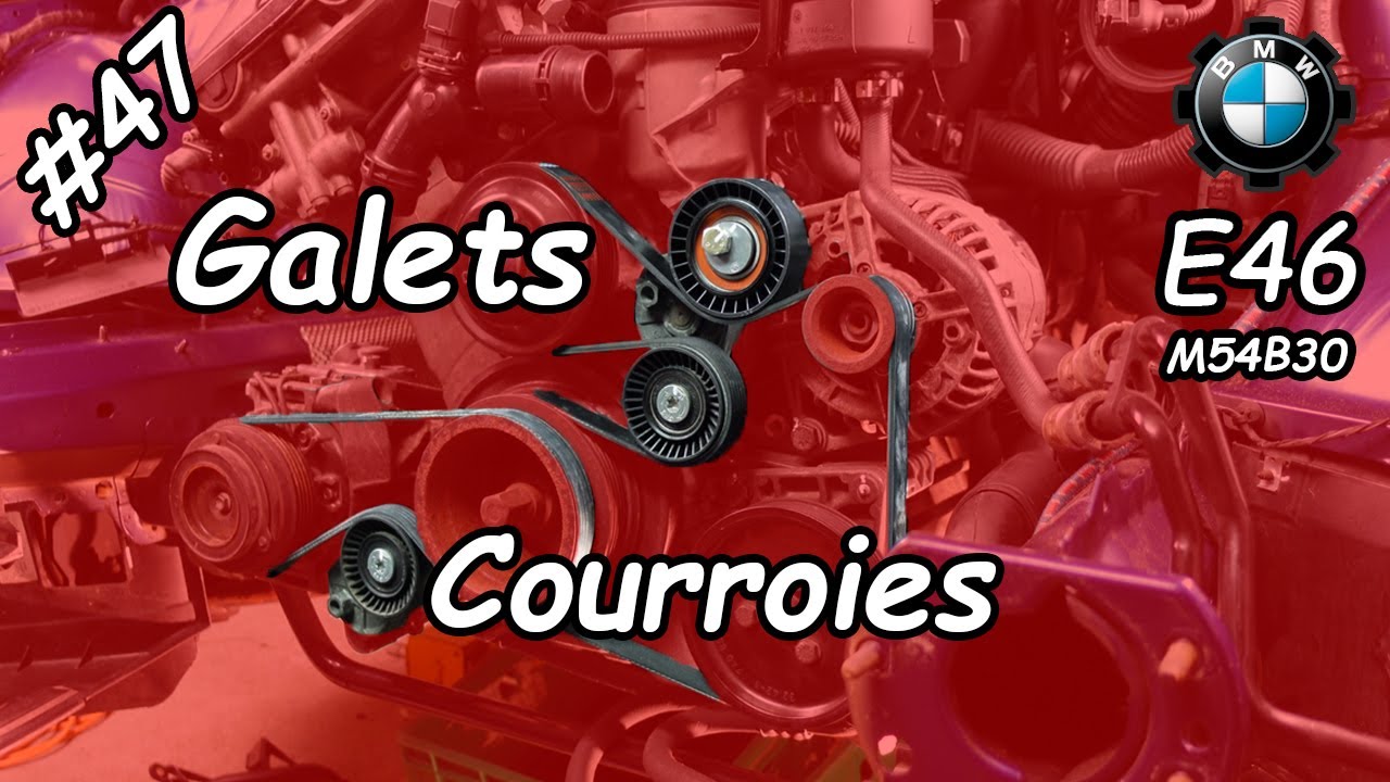 Remplacer tendeurs courroies accessoires et climatisation [BMW E46 CIA 330]