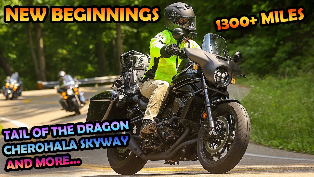New Beginnings - First Motorcycle Road Trip to the Tail of the Dragon and the Smoky Mountains