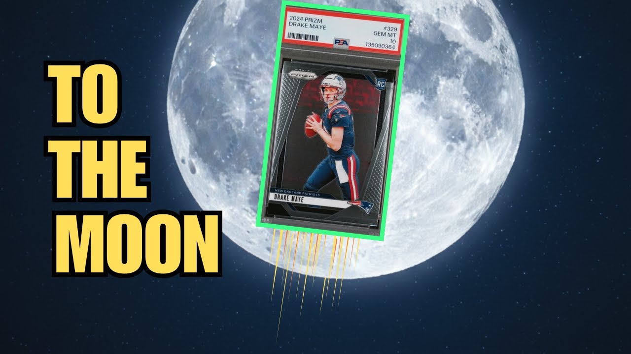 DRAKE MAYE CARDS ARE BOOMING WITH THE SUPER BOWL APPROACHING!