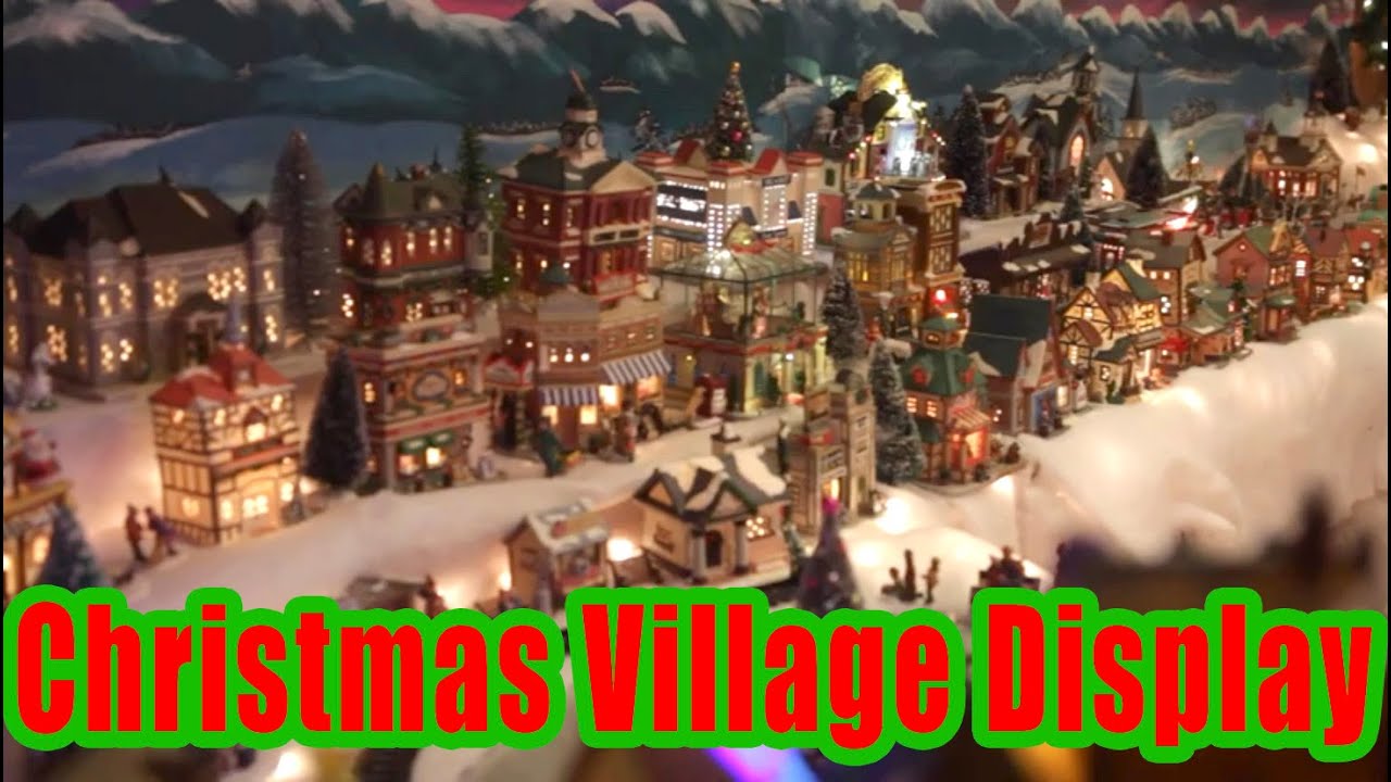Amazing Christmas Village Setup (Time-Lapse)
