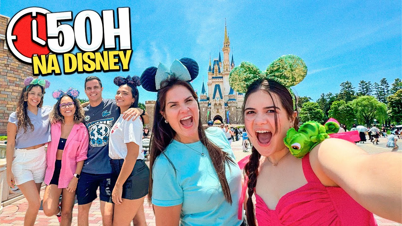 50 HORAS NA DISNEY DO JAPÃO! TUDO MUITO INCRÍVEL