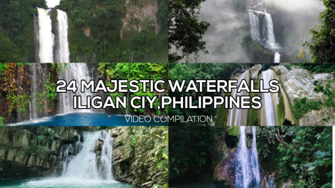 THE 24 MAJESTIC WATERFALLS| Iligan City,Philippines.