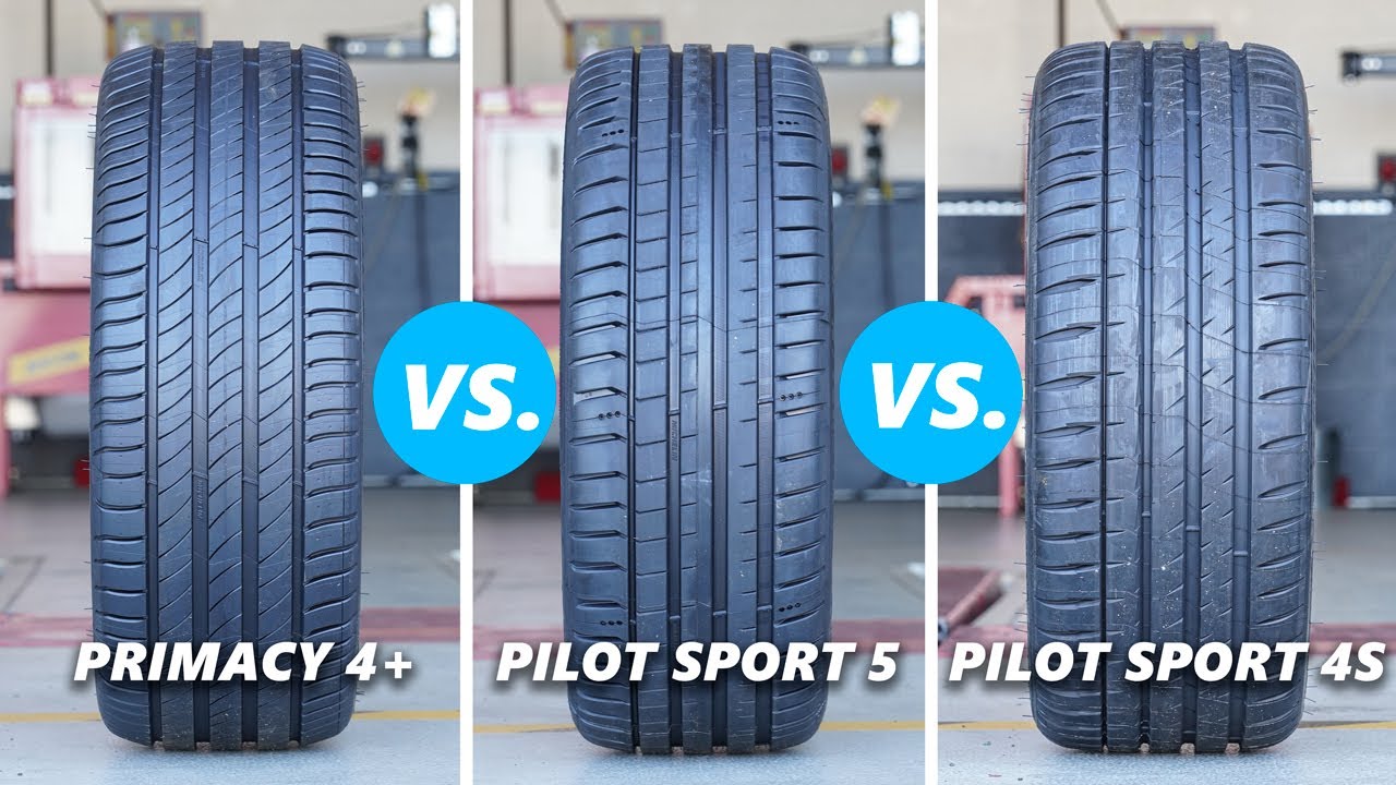 Michelin Pilot Sport 5, Pilot Sport 4S и Primacy 4+! Проверенные и объясненные различия!