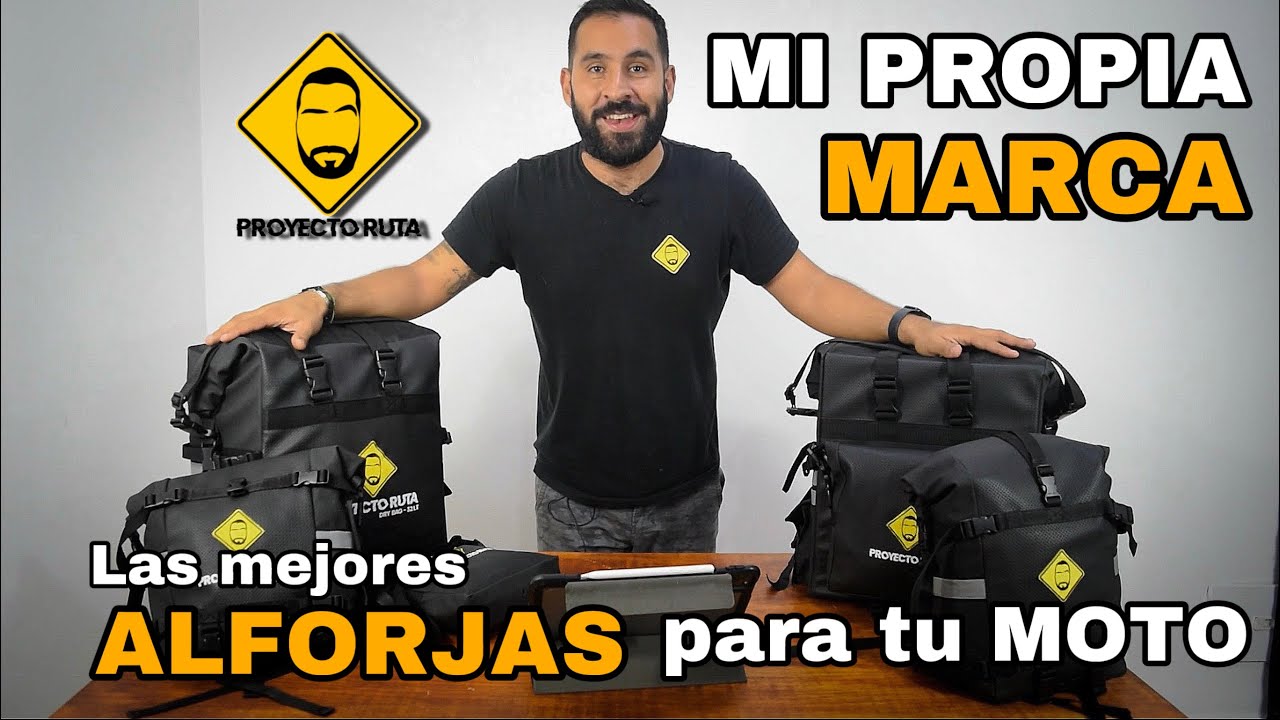Mi propia MARCA de ALFORJAS para MOTEROS!!!