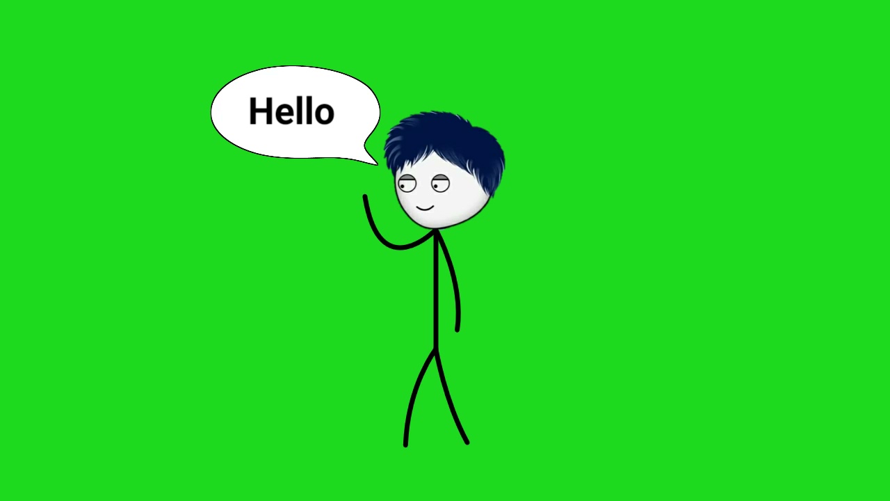 Hello Green Screen Video Like Axzyte  With | Download Link |