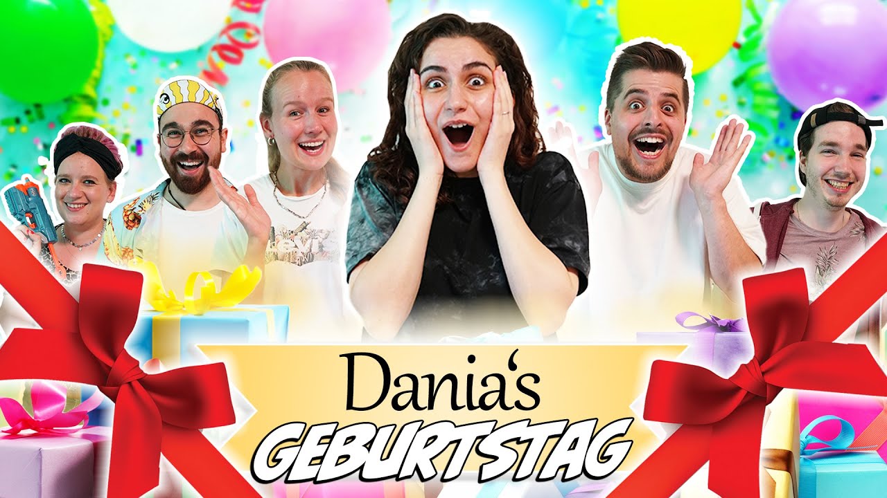 DANIA´S GEBURTSTAGSPARTY MIT DER CREW! 🎉 Oma Dania wieder ein Jahr älter