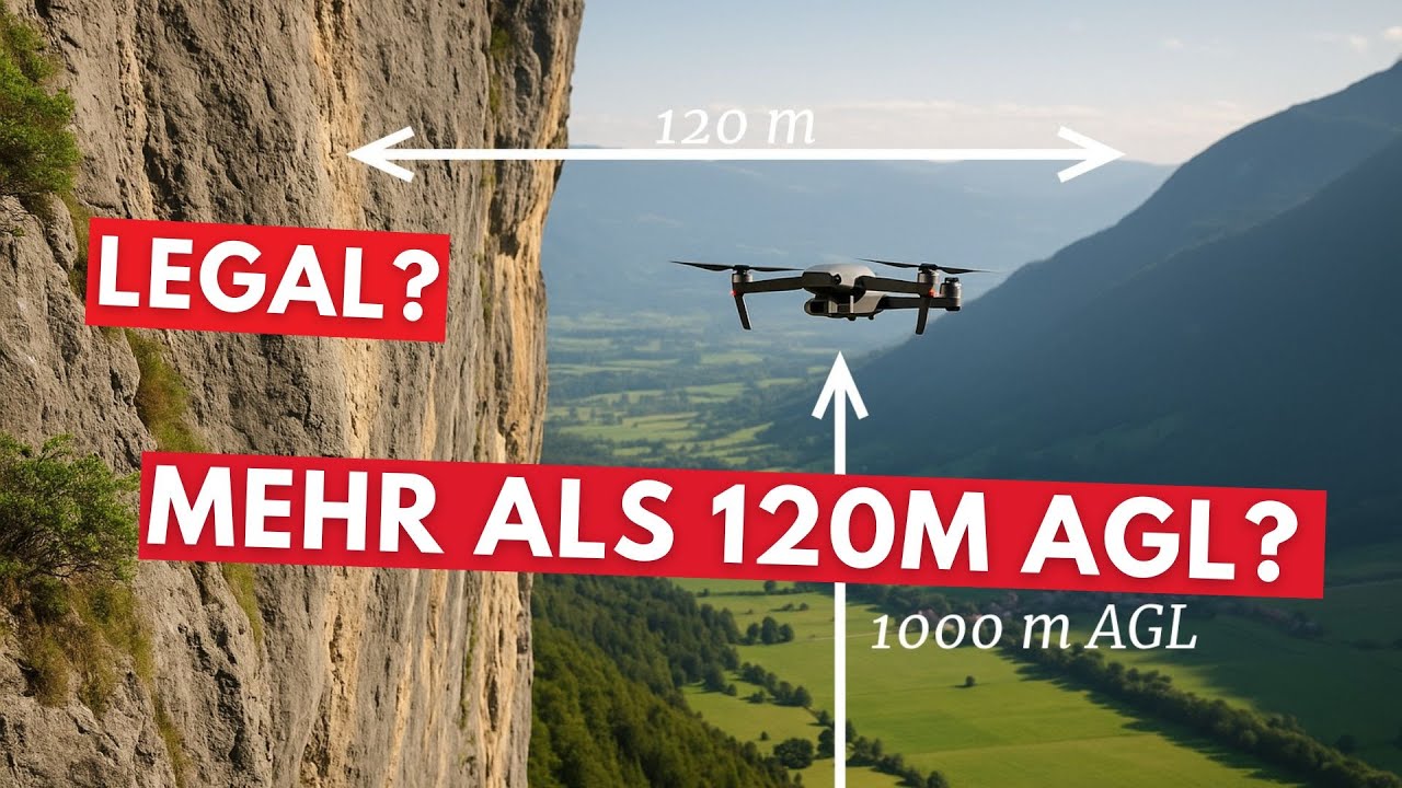 120m AGL oder doch mehr? DAS steht WIRKLICH in der EU-Drohnenverordnung