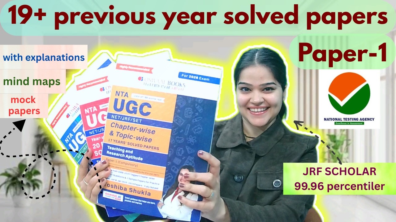 📚*BEST BOOK* for PYQ practice- 2,500+ solved questions |JUNE 2026 exam NET JRF|😎