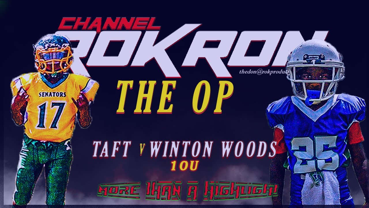 10U Youth Football TAFT v WINTON WOODS