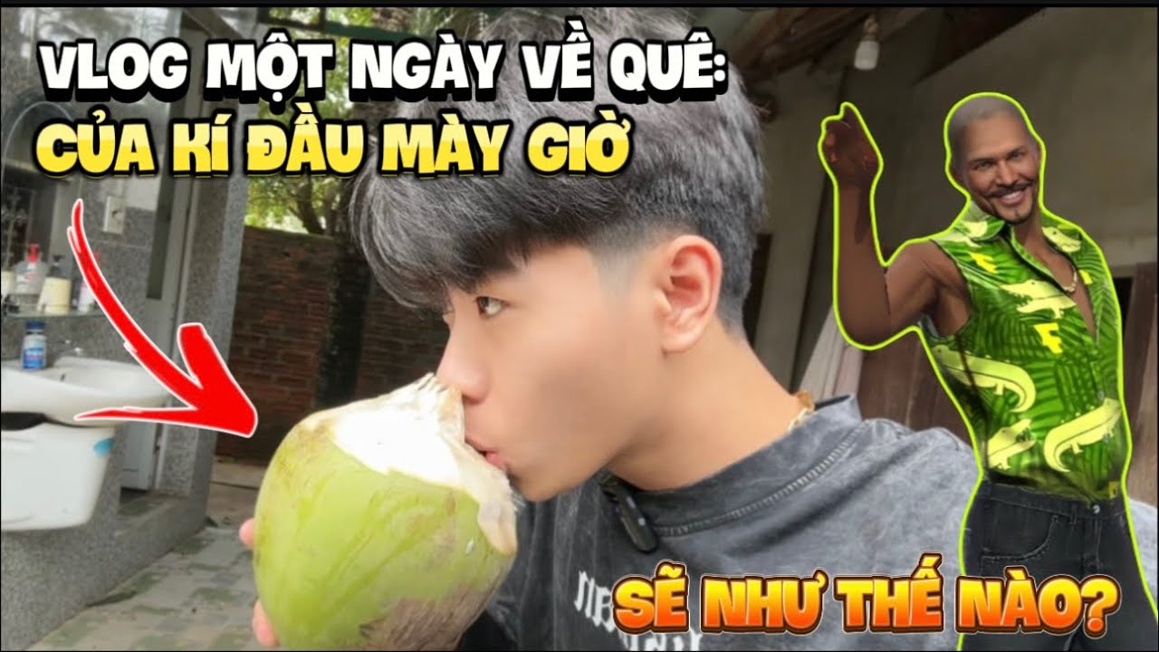 Vlog 1 Ngày Về Quê Của Tôi Sẽ Như Thế Nào?
