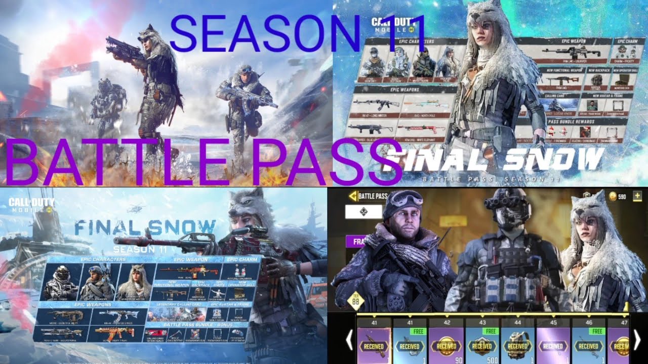 CODM SEASON 11 BATTLE PASS UNLOCK