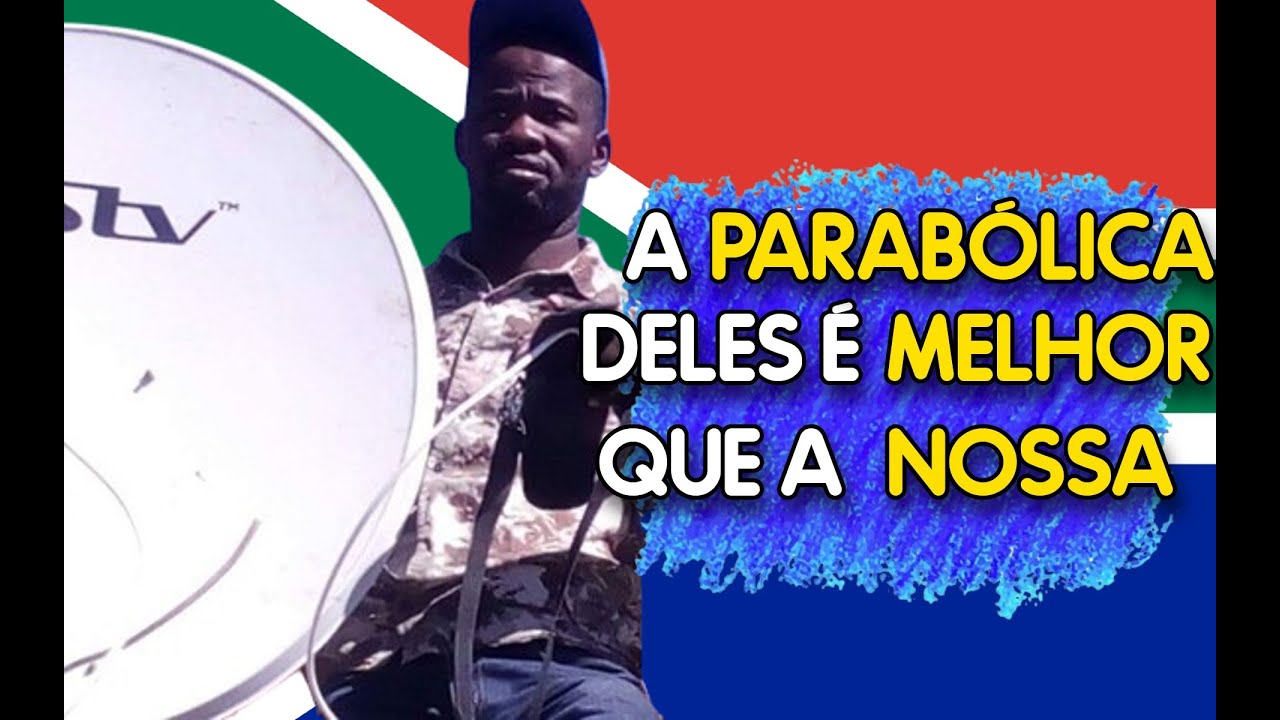 A Incrível TV por Satélite na África do Sul! 📡🇿🇦