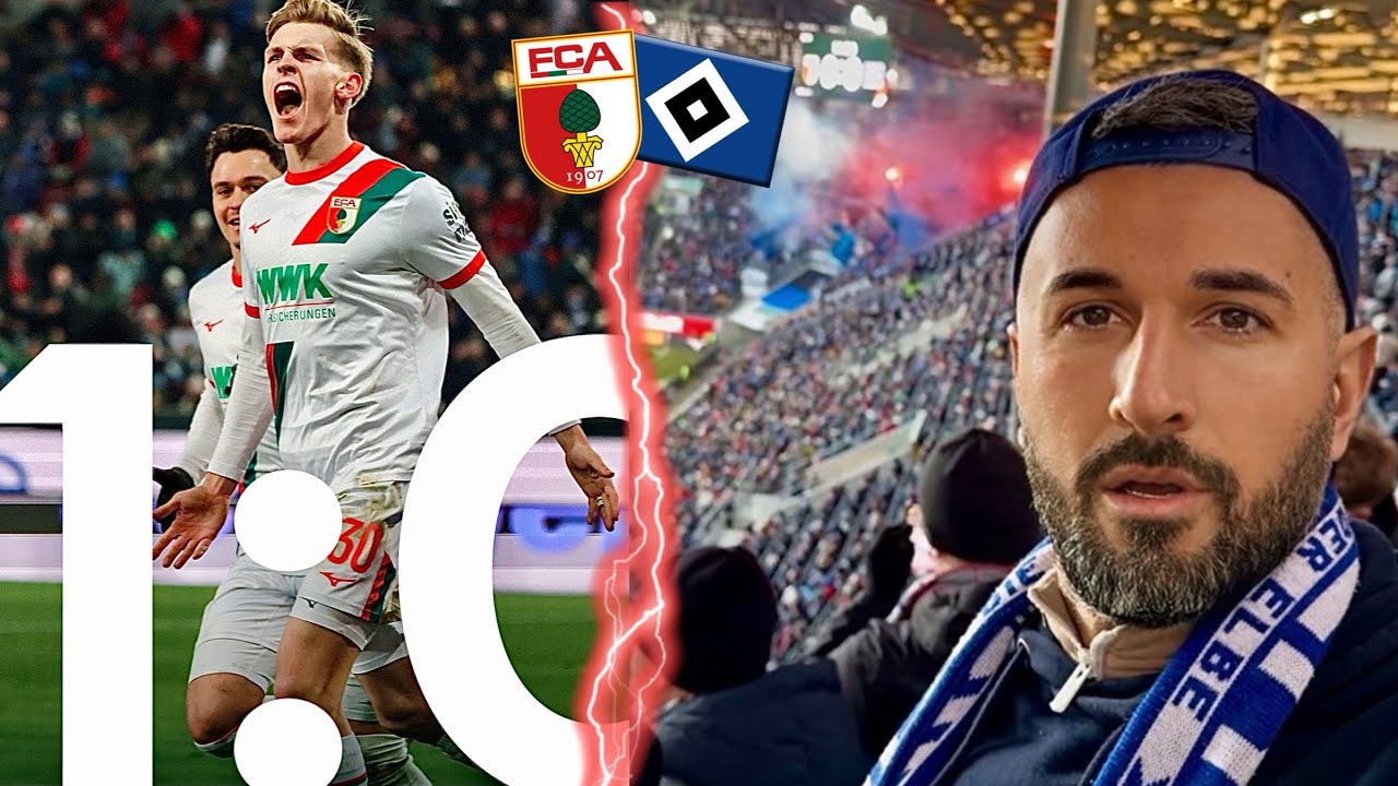 Wir VERLIEREN in AUGSBURG 😡🧨 - FC Augsburg vs HSV Stadionvlog | Bardia Barati