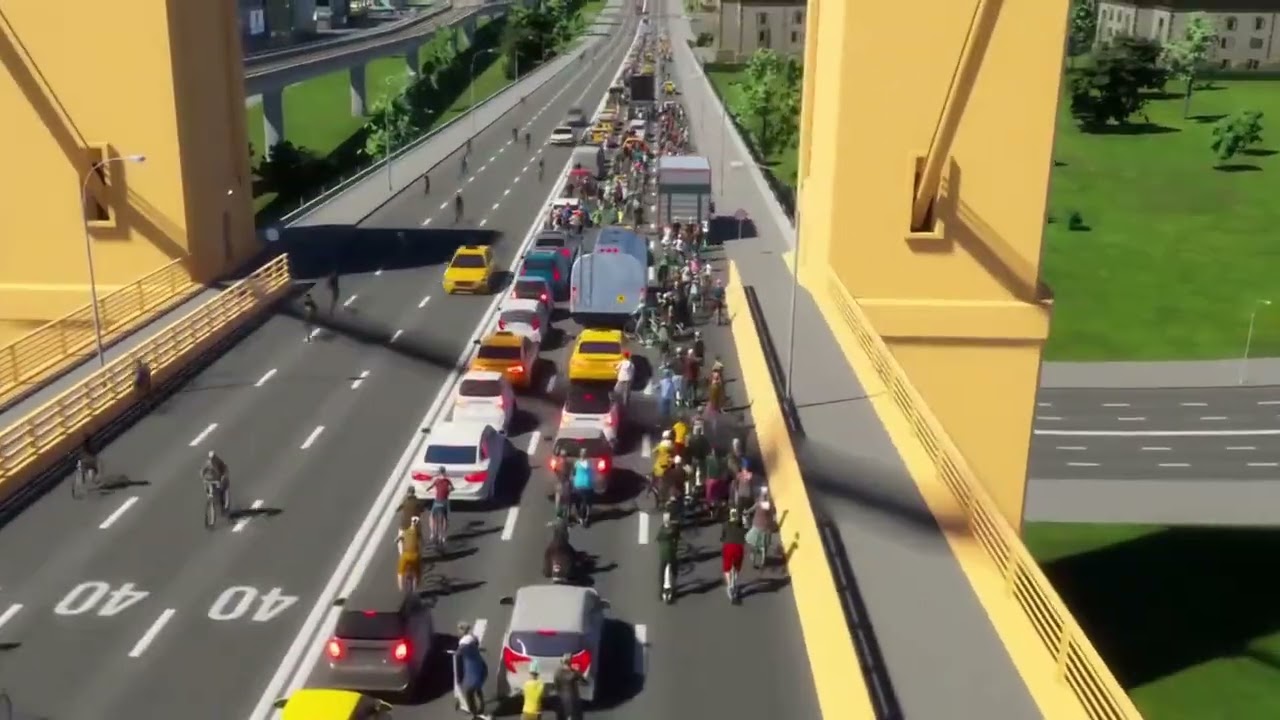 直接玩成了堵車模擬器了！ 