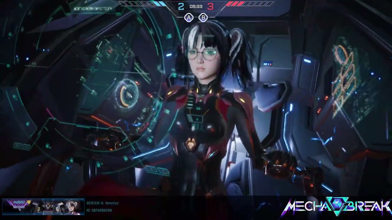 Mecha Break Inferno Gameplay max rank match 16