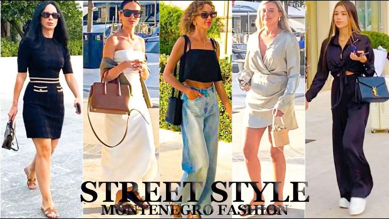 Street Fashion | Stylish autumn 2023 outfit ideas | What are people wearing in Montenegro