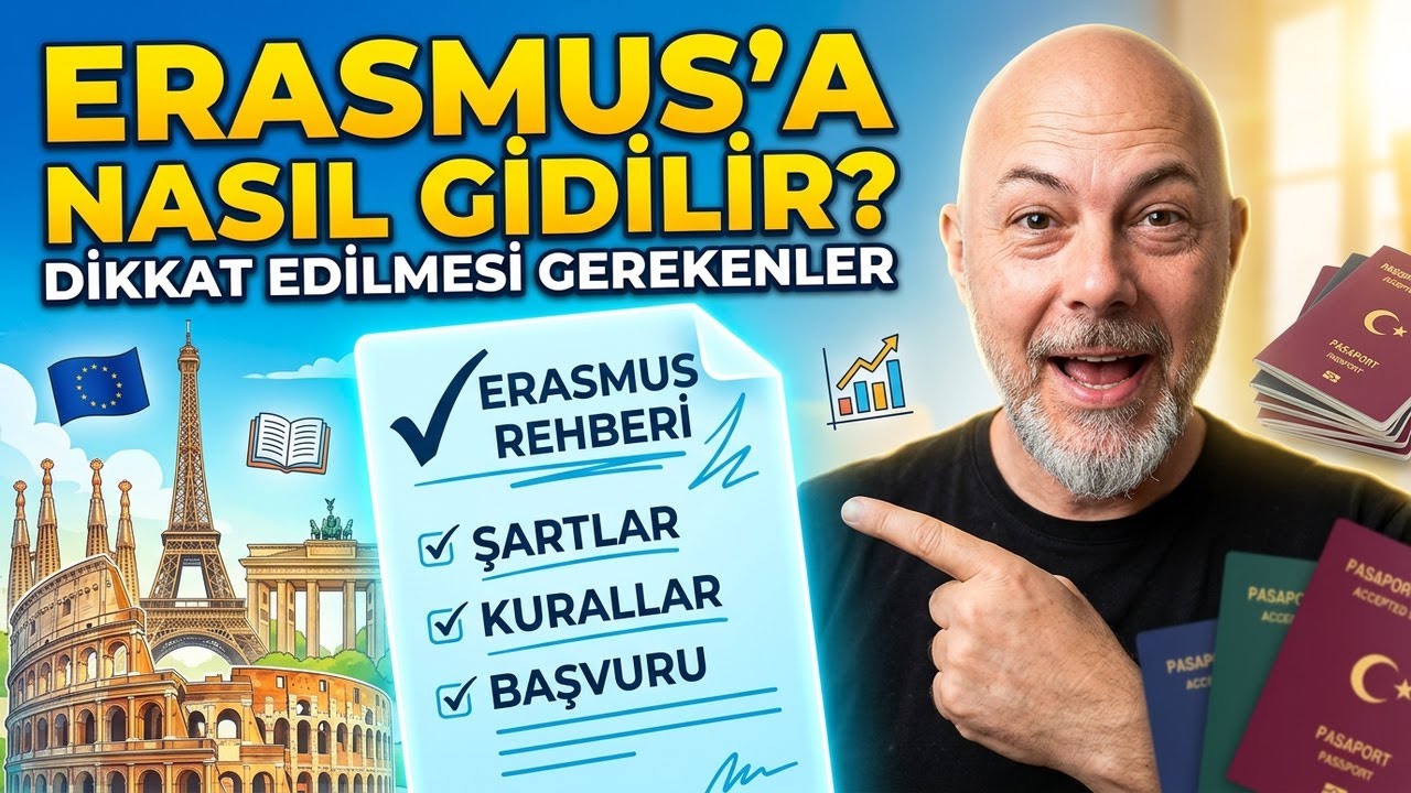Erasmus'a nasıl Gidilir? Dikkat Edilmesi Gereken Kurallar ve Şartları