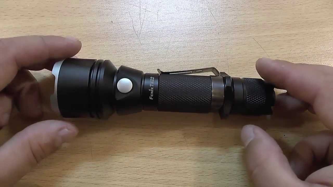 О тактическом фонаре Fenix TK22