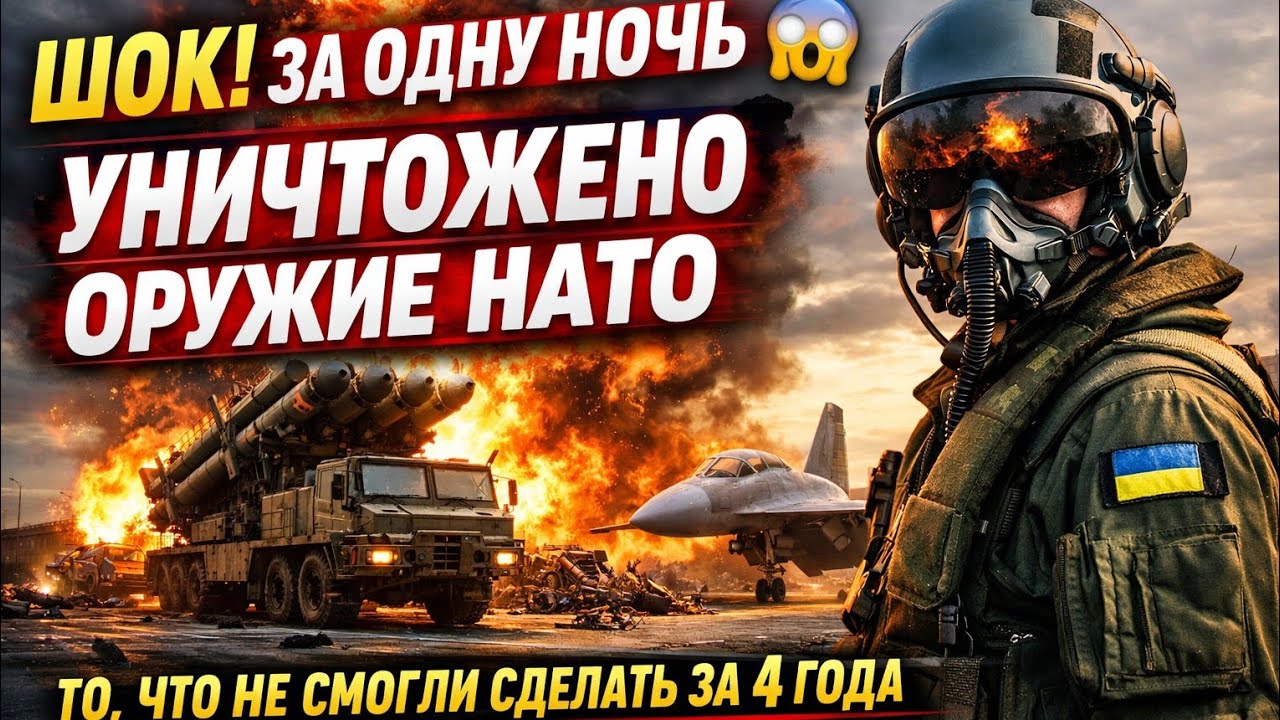 ШОК! За одну ночь уничтожено оружие НАТО 😱 То, что не смогли сделать за 4 года