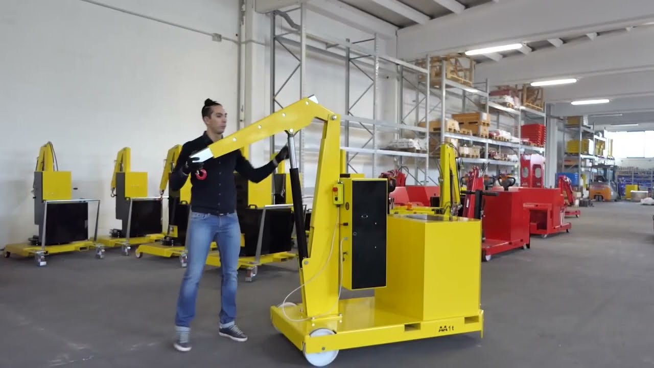 AXA Flexlifting GZ1000BP максимальная нагрузка 1 тонна подъема мобильного крана