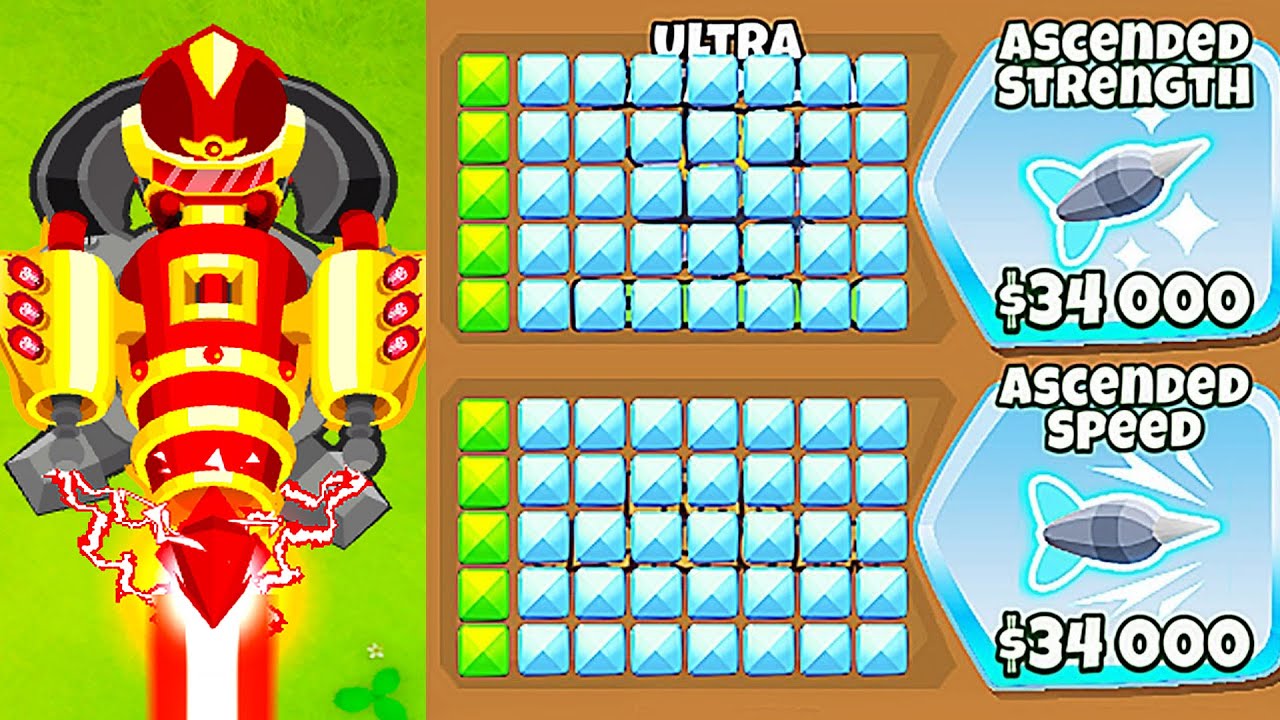 POJEDYNEK NA NIESKOŃCZONE UPGRADE z ADMIROSEM - BLOONS TD 6