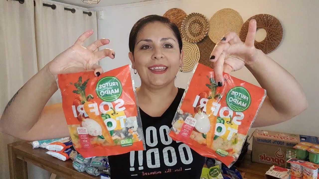 Compra Mensual Líder/ Compra supermercado chileno